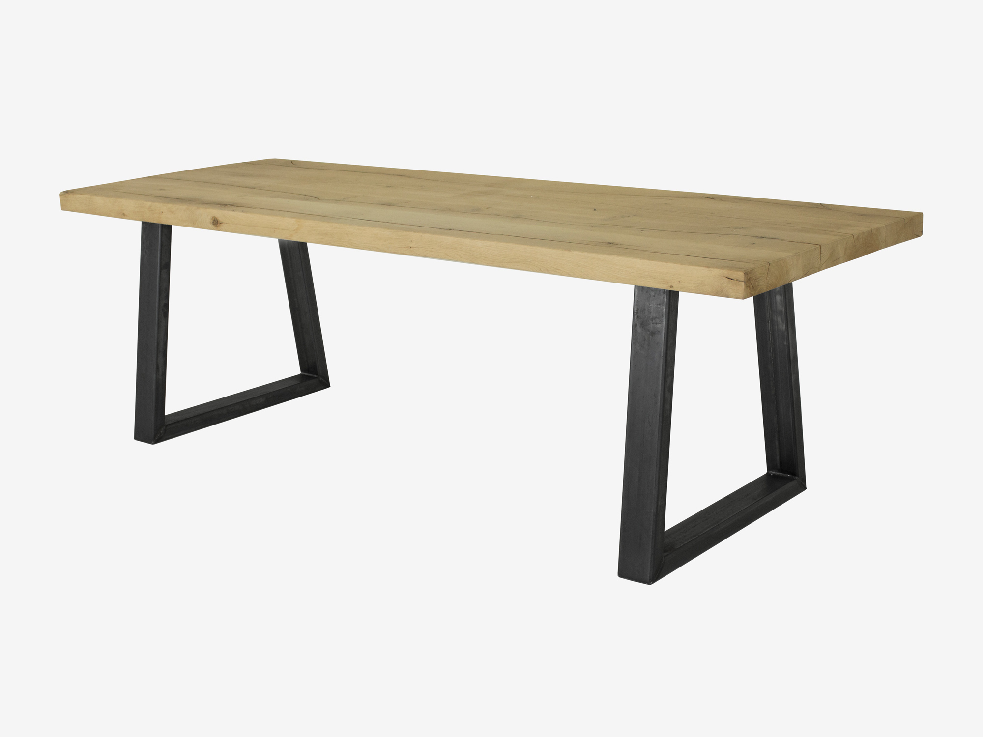 kringen op houten tafel industriele eikenhouten tafel levi met trapezepoot with kringen op houten tafel industriele eikenhouten tafel levi met trapezepoot with